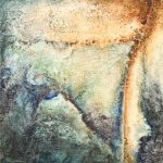 <span style="color: #5decf9;"><strong>ECHOES ABOVE THE SEA, #29*</strong><br>egg tempera, 2007