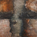 <strong>CROSSING, #74</strong><br>egg tempera, 2003