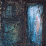 <strong>KNOCKING AT MIDNIGHT, #118</strong><br>egg tempera, 2003