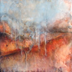 <strong>COVERED, #32</strong><br>encaustic, 2023